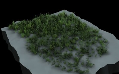 Cheap 3D grass (3dsmax – photoshop)